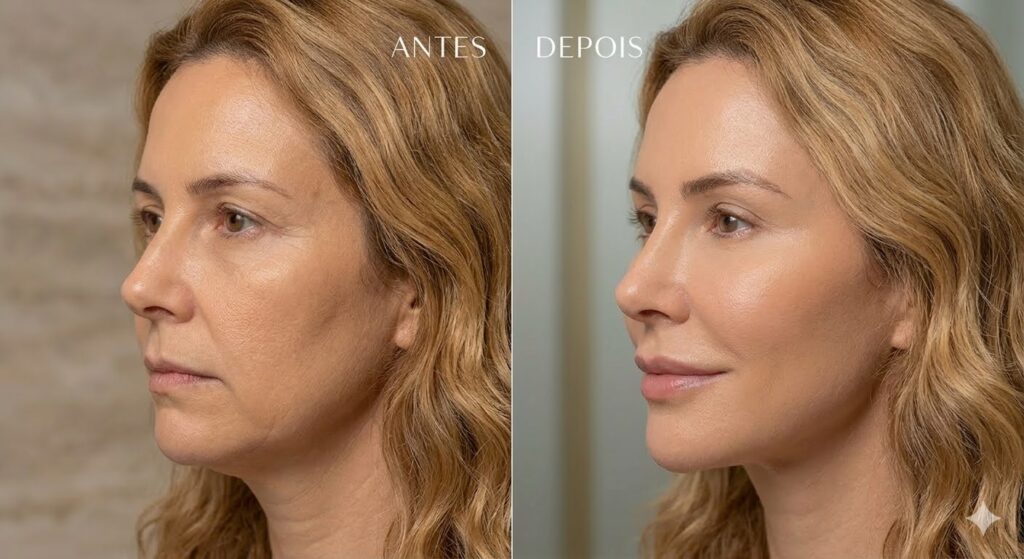 lifting facial recuperação pós-operatória cuidados após cirurgia facial