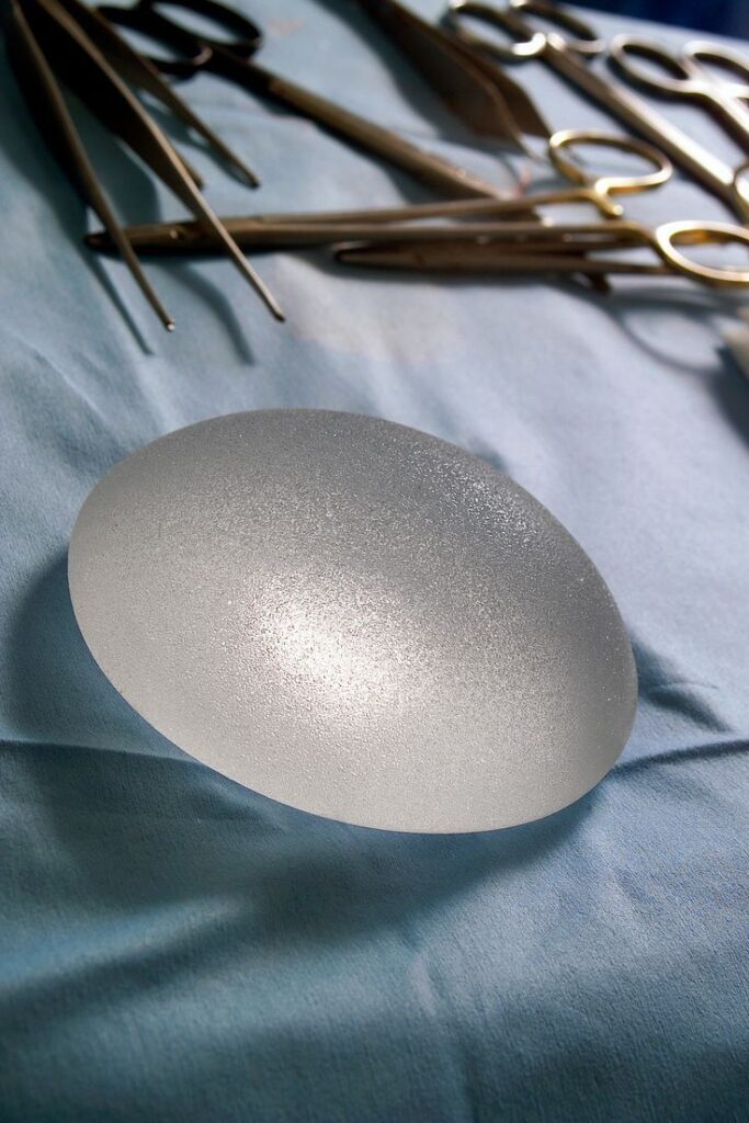 prótese de recuperação rápida para mamoplastia de aumento silicone textura moderna